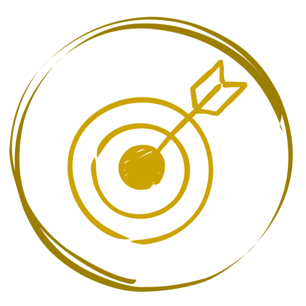 Efikasno i precizno knjigovodstvo – meta pogođena u središte kao simbol točnosti.“